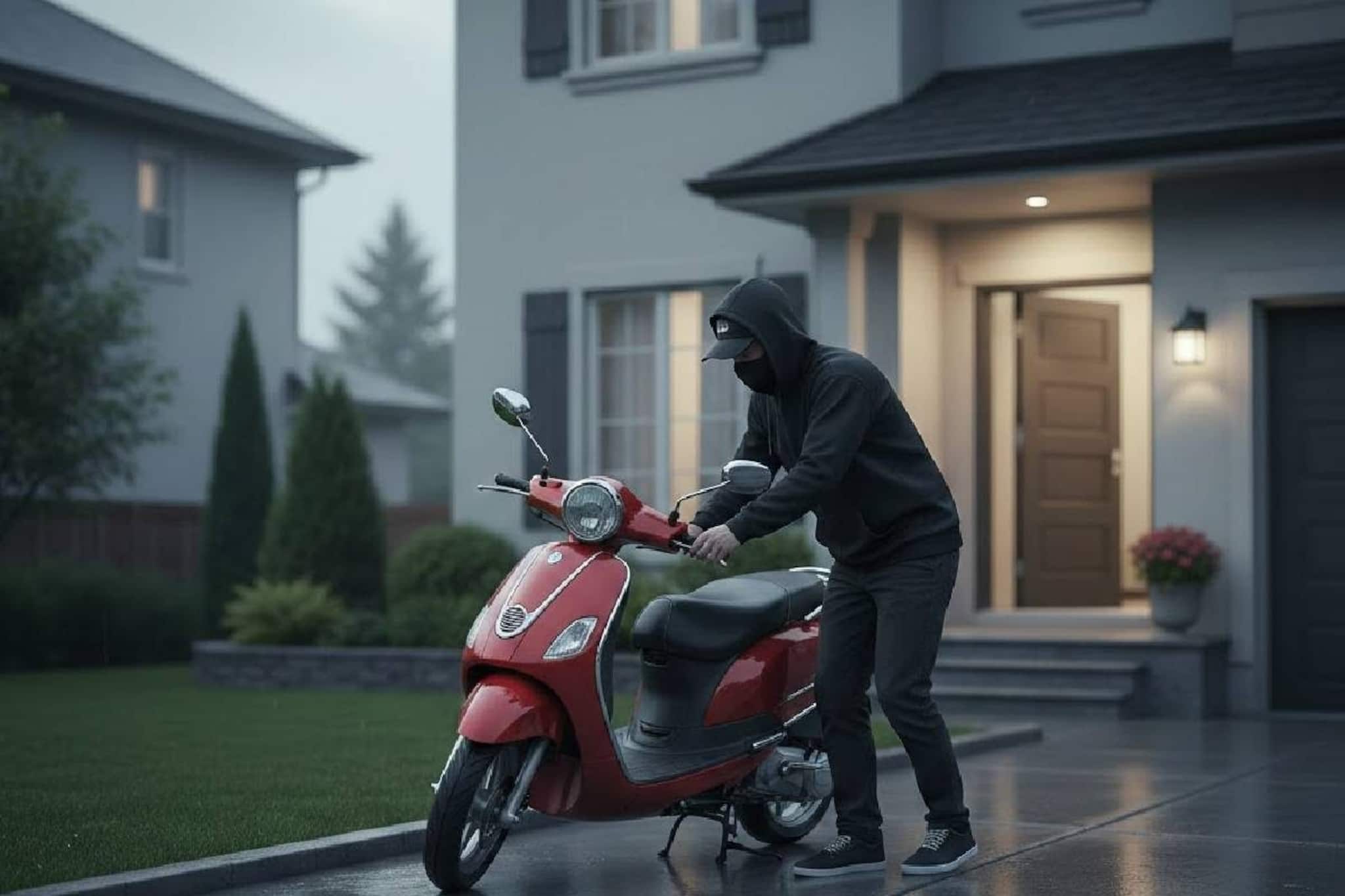 എന്തൊരു മാന്യൻ! വീട്ടുമുറ്റത്തിരുന്ന സ്കൂട്ടർ എടുത്തതുപോലെ മോഷ്ടാവ് തിരികെ വച്ചു; പരാതിയില്ലെന്ന് വീട്ടുകാർ