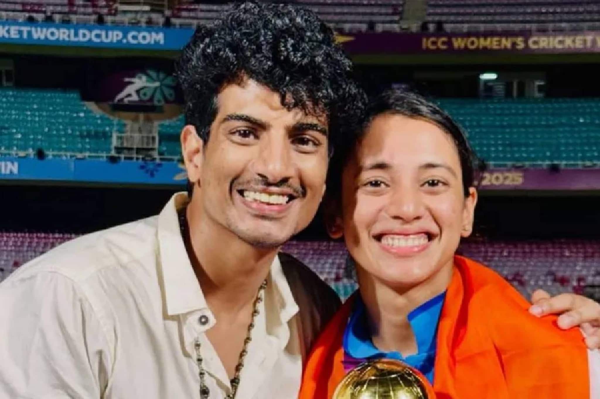 'വിവാഹം വേണ്ടെന്നുവെച്ചു'; അഭ്യൂഹങ്ങള്ക്ക് വിരാമമിട്ട് ക്രിക്കറ്റ് താരം സ്മൃതി മന്ദാന 'വിവാഹം വേണ്ടെന്നുവെച്ചു'; അഭ്യൂഹങ്ങള്ക്ക് വിരാമമിട്ട് ക്രിക്കറ്റ് താരം സ്മൃതി മന്ദാന