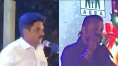 പരിപാടിയുടെ വീഡിയോ ദൃശ്യത്തിൽ നിന്നും പരിപാടിയുടെ വീഡിയോ ദൃശ്യത്തിൽ നിന്നും