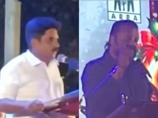 പരിപാടിയുടെ വീഡിയോ ദൃശ്യത്തിൽ നിന്നും