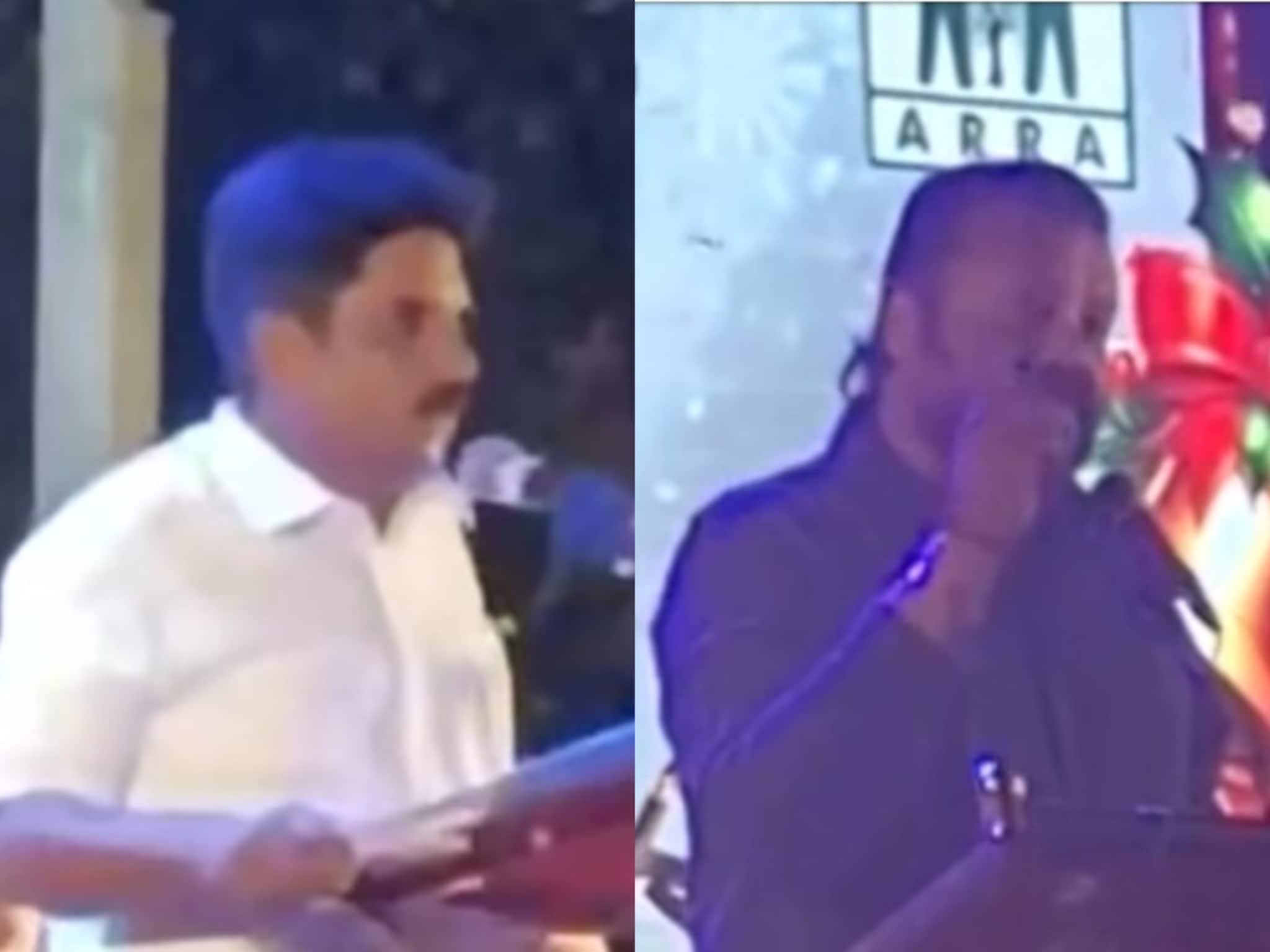 നാടകം കളിച്ചവരാരപ്പാ? പൊതുവേദിയിൽ കുറിക്ക് കൊള്ളുന്ന മറുപടി നൽകി സുരേഷ് ഗോപി