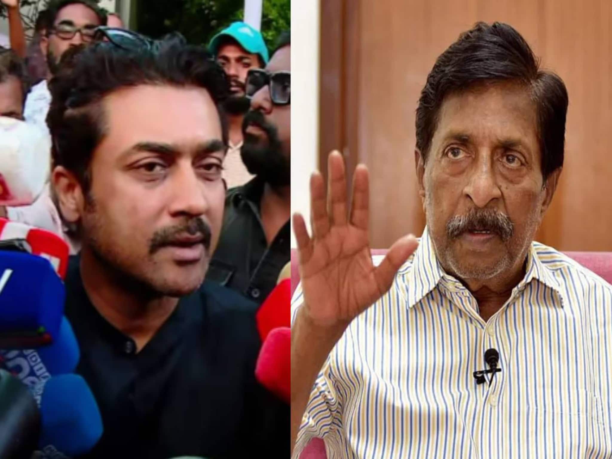 'ശ്രീനിവാസന്റെ ആരാധകനായിരുന്നു ഞാൻ'; സൂര്യ അന്ത്യാഞ്ജലി അർപ്പിക്കാൻ കണ്ടനാട്ടെ വീട്ടിലെത്തി