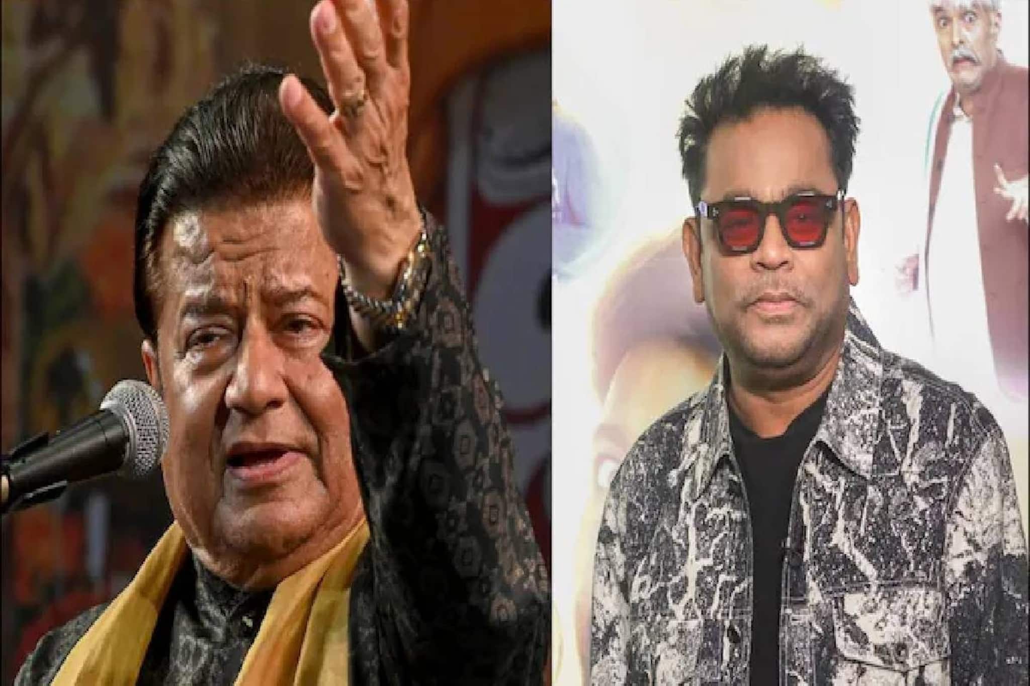 'ഹിന്ദുമതത്തിലേക്ക് തിരിച്ചു വരൂ, ജോലി കിട്ടുമോയെന്ന് നോക്കാം'; എ.ആർ. റഹ്‌മാനോട് ഗായകൻ അനുപ് ജലോട്ട