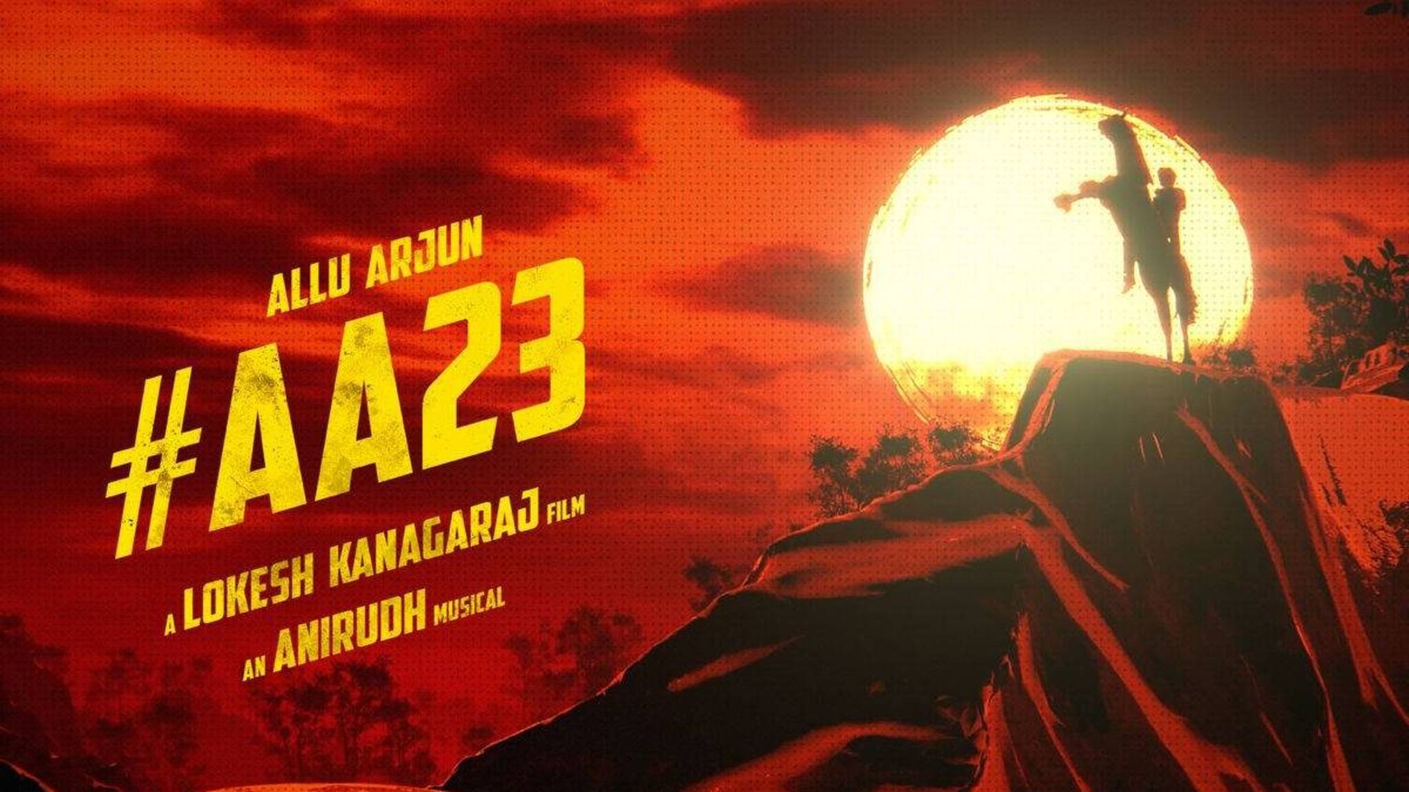 ഇന്ത്യൻ സിനിമ കാത്തിരുന്ന കൂട്ടുകെട്ട്; അല്ലു അർജുനും ലോകേഷ് കനകരാജും ഒന്നിക്കുന്നു