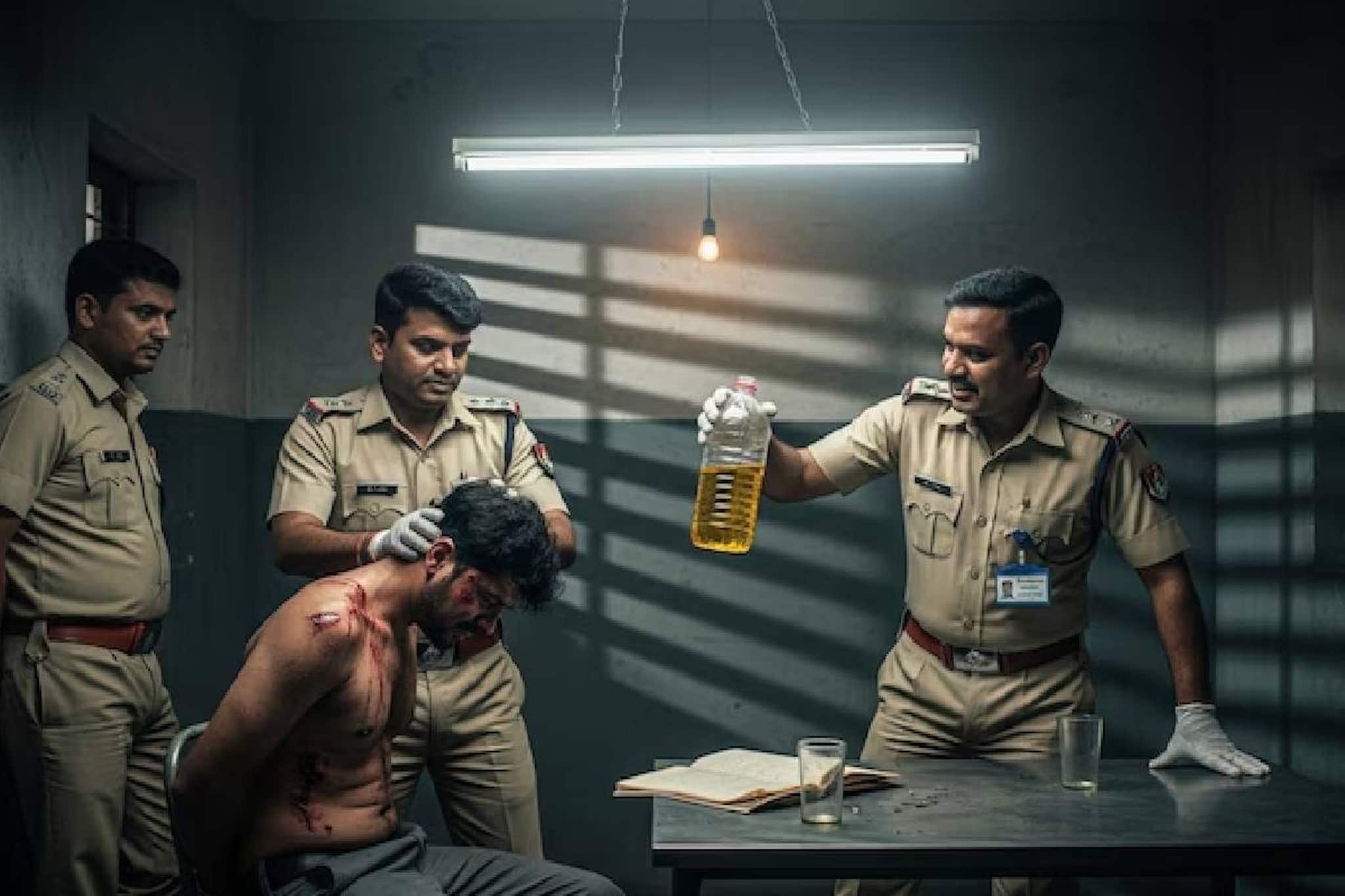 യുവാവിന്റെ സ്വകാര്യഭാഗങ്ങളിൽ പെട്രോൾ ഒഴിച്ചു; ക്രൂരമായി മർദിച്ചു: ബിഹാറിൽ പൊലീസിനെതിരെ ആരോപണവുമായി യുവാവ്