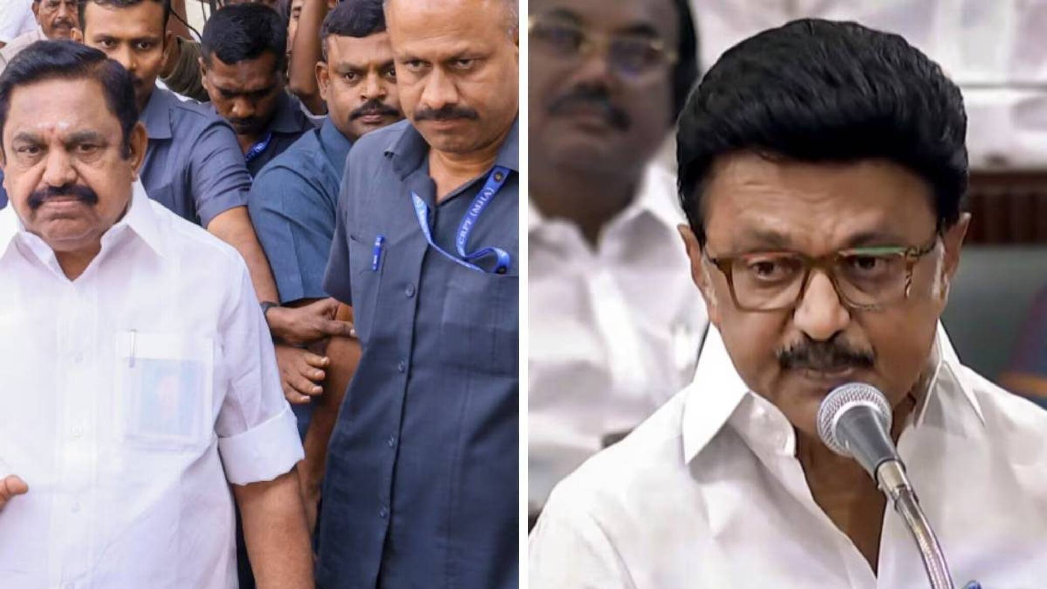 തമിഴ്നാട് ഹൈവേയിൽ പോലീസ് വാനിനു നേരെ ബോംബേറ്; ഡി.എം.കെ. സർക്കാരിനെ പഴിച്ച്‌ ബി.ജെ.പിയും മുൻ മുഖ്യമന്ത്രി പളനിസ്വാമിയും