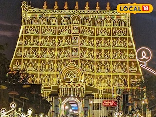 ദീപാലങ്കൃതമായ ശ്രീപത്മനാഭസ്വാമി ക്ഷേത്രം