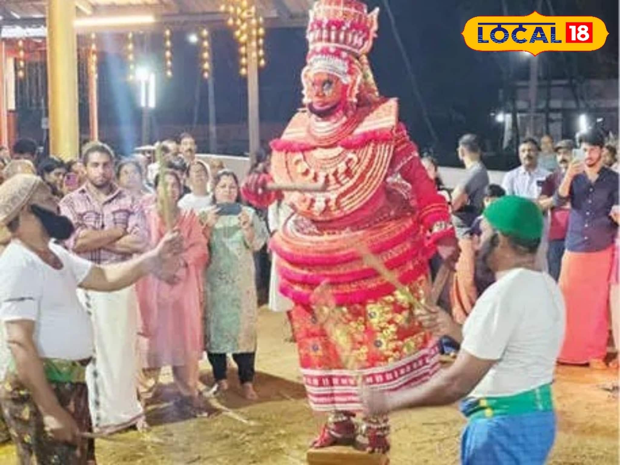 മതങ്ങൾക്കപ്പുറം മാനവമൈത്രിയുടെ തെയ്യക്കോലങ്ങൾ; ചിറക്കുറ്റി പുതിയകാവിൽ ബപ്പിരിയൻ തെയ്യവും മാപ്പിള പൊറാട്ടുകളും