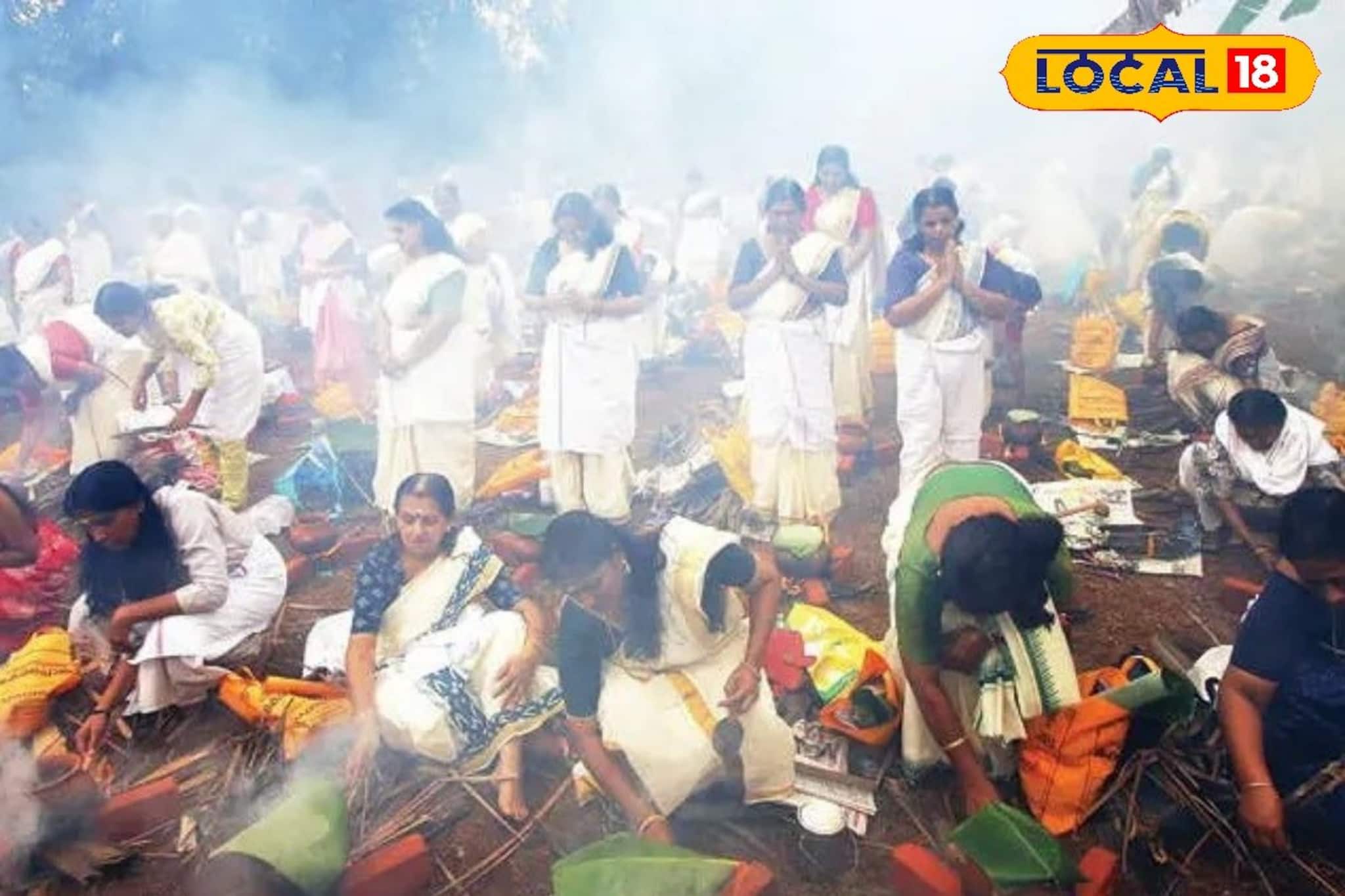 മകരസംക്രമ പുണ്യം തേടി ആയിരങ്ങൾ; പൂവത്തൂരമ്മയ്ക്ക് ഭക്തർ മകര പൊങ്കാല സമർപ്പിച്ചു