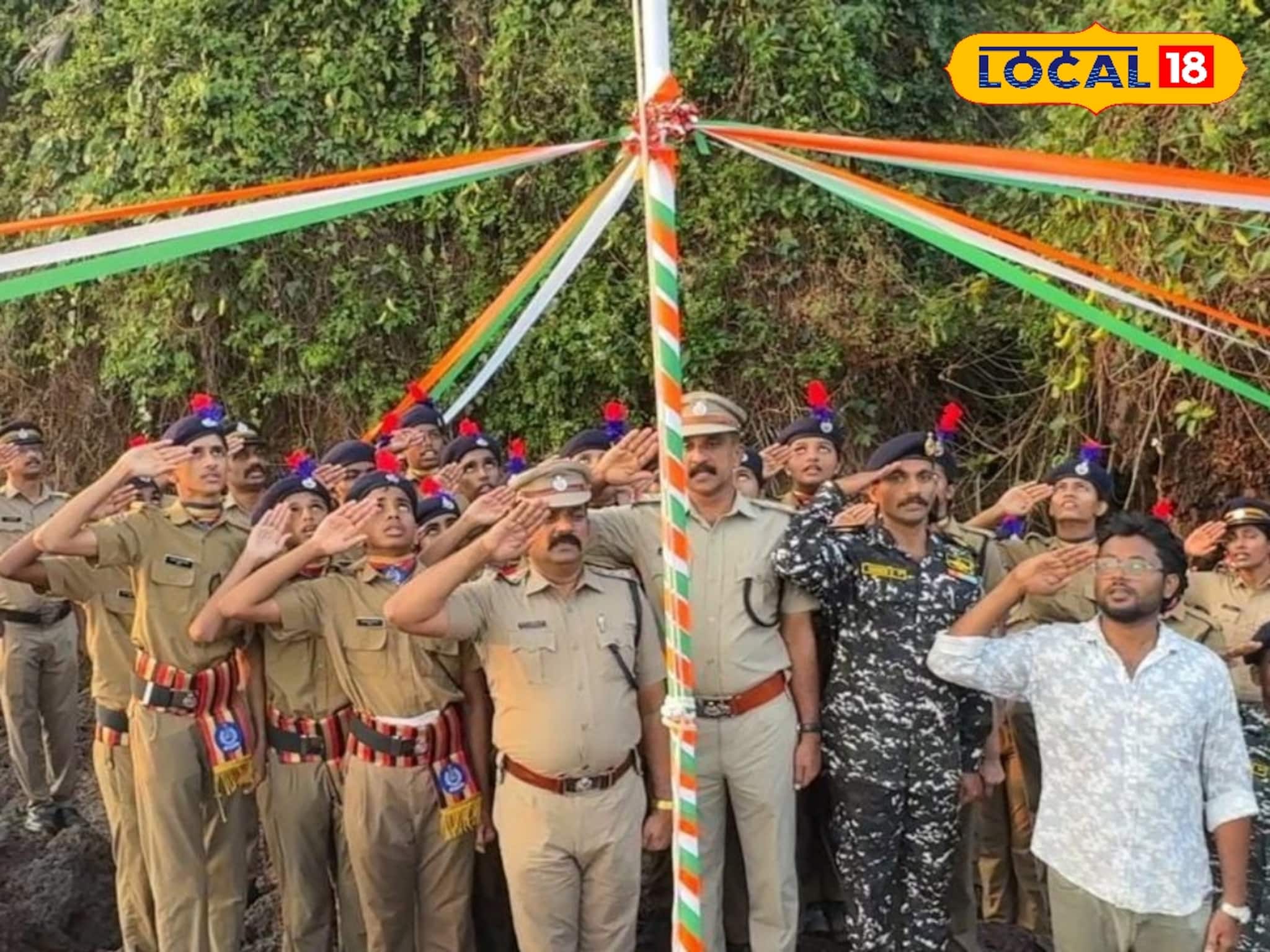 ദ്വീപുകൾക്ക് കാവലായി ഇന്ത്യൻ പതാക; തലശ്ശേരി തീരത്ത് കോസ്റ്റൽ പോലീസിൻ്റെ കരുത്തുറ്റ ചുവടുവെപ്പ്