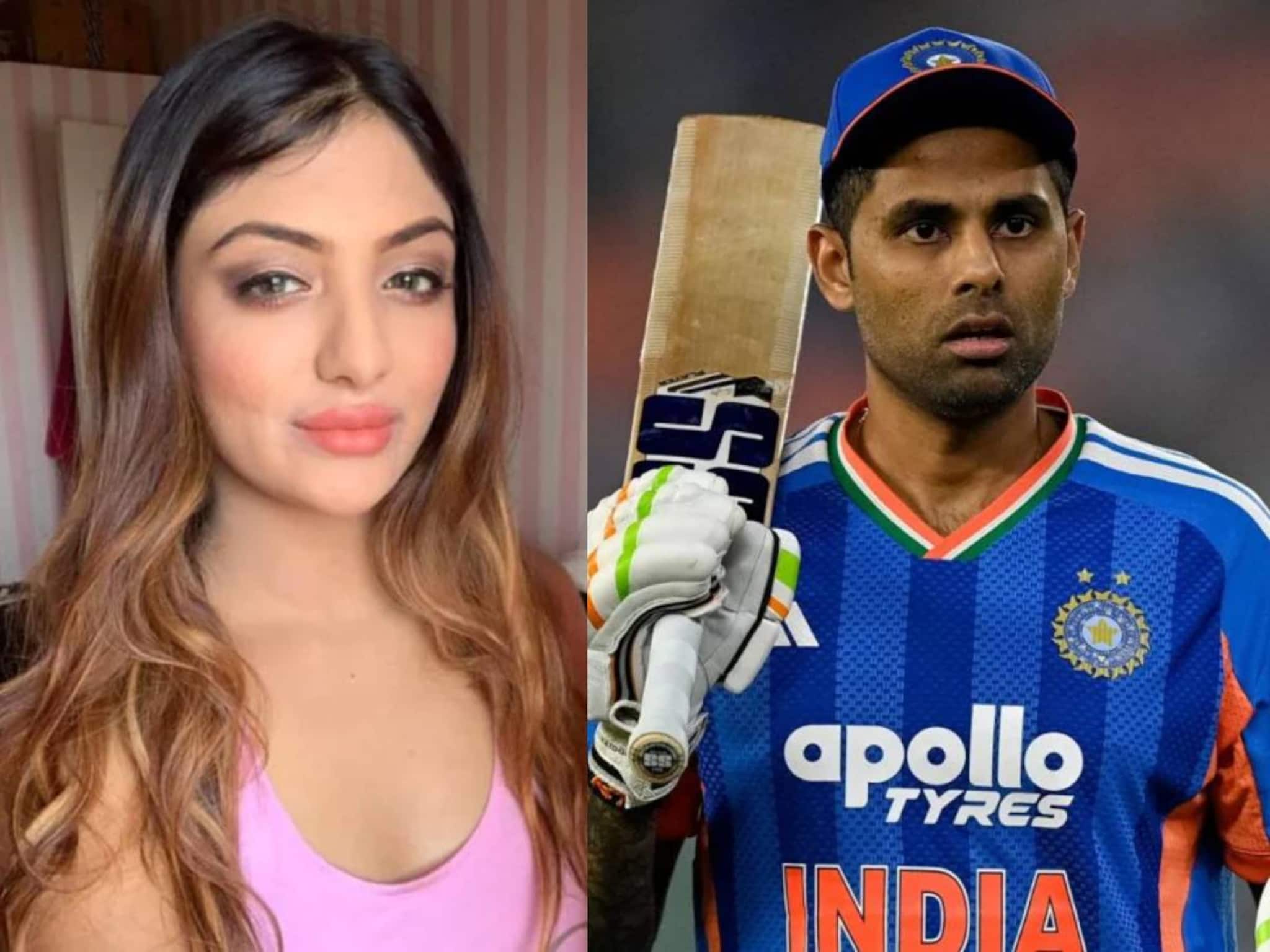 സൂര്യകുമാർ യാദവിനെതിരായ പരാമർശത്തിൽ നടി ഖുഷി മുഖർജിക്കെതിരെ 100 കോടി രൂപയുടെ മാനനഷ്ടക്കേസ്