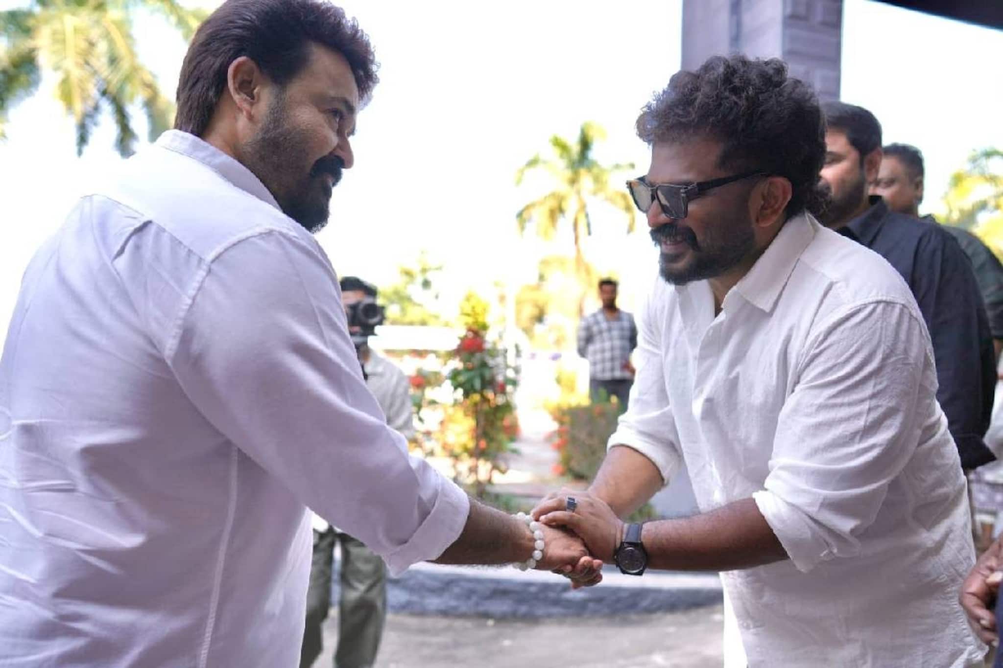 പൂജാ ചടങ്ങിലും പങ്കെടുത്ത് മോഹൻലാൽ; തരുൺ മൂർത്തി ചിത്രത്തിന് സ്കൂൾ അങ്കണത്തിൽ തുടക്കം പൂജാ ചടങ്ങിലും പങ്കെടുത്ത് മോഹൻലാൽ; തരുൺ മൂർത്തി ചിത്രത്തിന് സ്കൂൾ അങ്കണത്തിൽ തുടക്കം