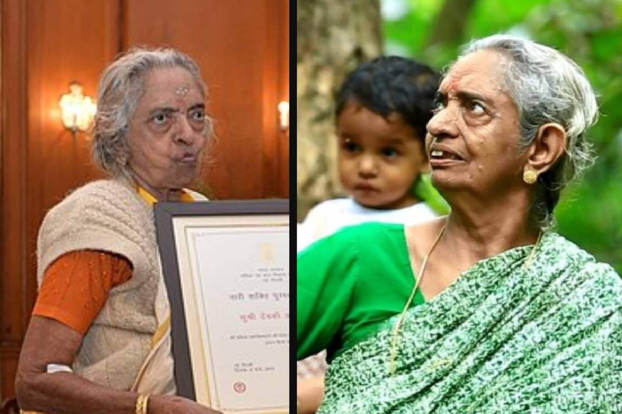 പ്രകൃതി സംരക്ഷണത്തിന് 'തപോവന' മാതൃക; മുതുകുളത്തെ മുത്തശി ദേവകിയമ്മയ്ക്ക് പത്മശ്രീ പ്രകൃതി സംരക്ഷണത്തിന് 'തപോവന' മാതൃക; മുതുകുളത്തെ മുത്തശി ദേവകിയമ്മയ്ക്ക് പത്മശ്രീ