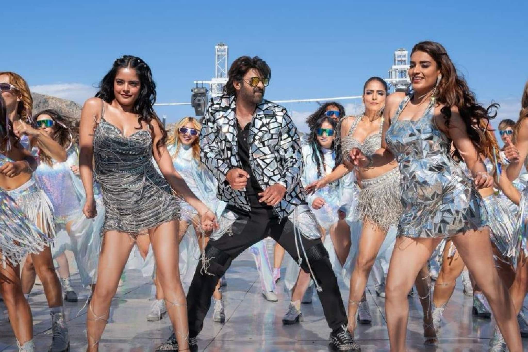 ബപ്പി ലാഹിരിയുടെയും ഉഷ ഉതുപ്പിന്റെയും 'നാച്ചേ നാച്ചേ'യ്ക്ക് വീണ്ടും ചുവടുകൾ തീർത്ത് നടൻ പ്രഭാസും നായികമാരും