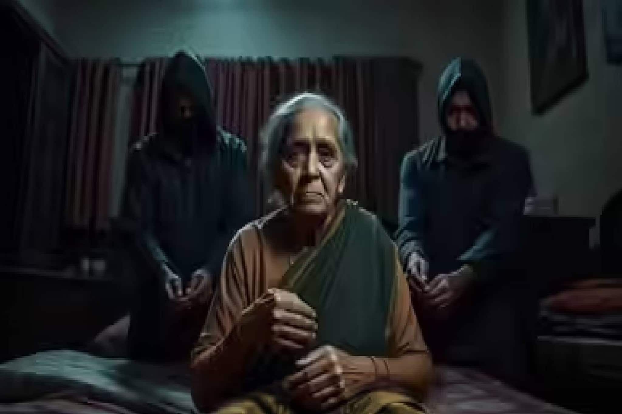 76 കാരിയുടെ അനുവാദം വാങ്ങി കൈകാലുകൾ കെട്ടിയിട്ട് 65000 രൂപ മോഷ്ടിച്ചു