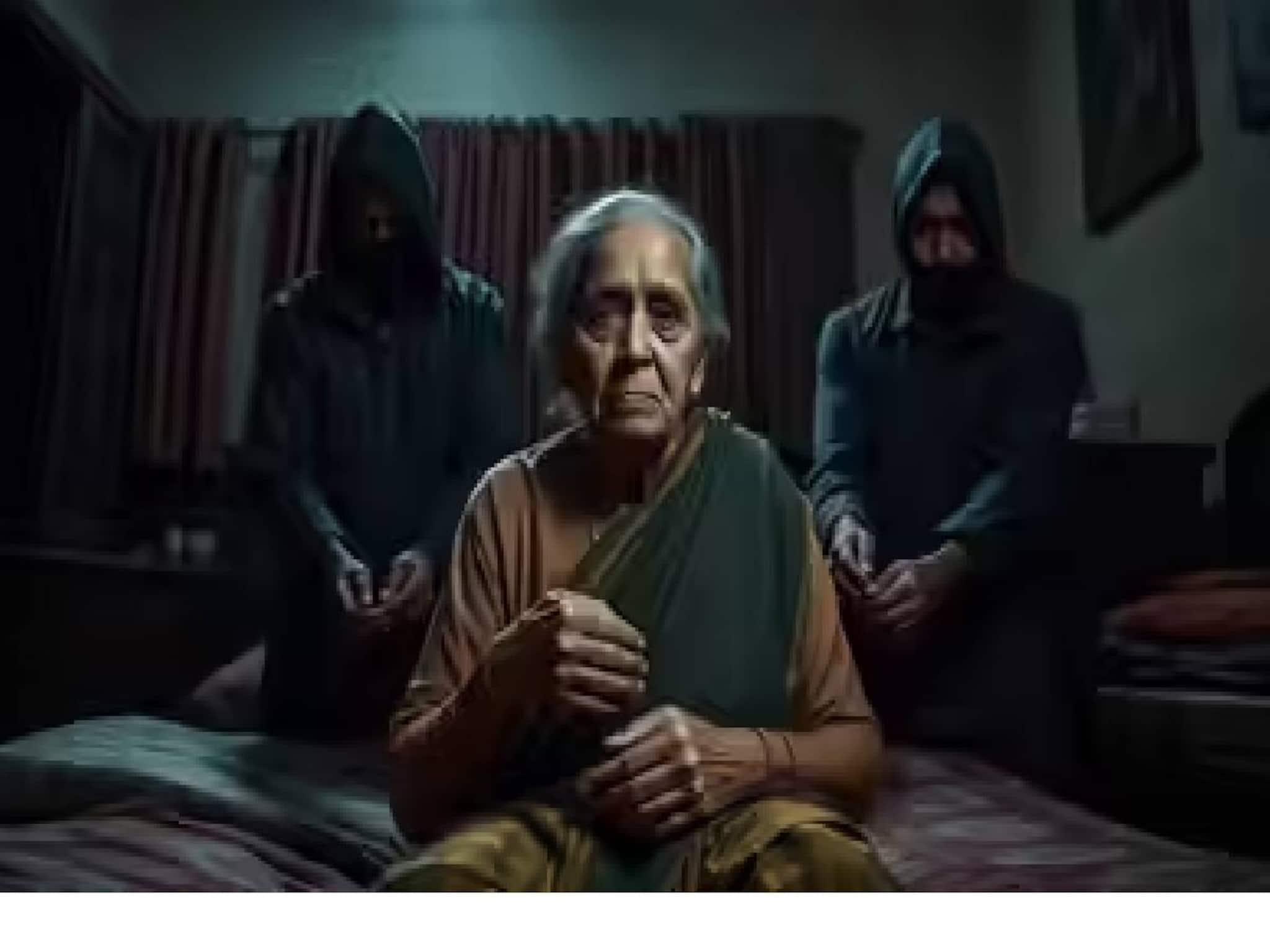 76 കാരിയുടെ അനുവാദം വാങ്ങി കൈകാലുകൾ കെട്ടിയിട്ട് 65000 രൂപ മോഷ്ടിച്ചു