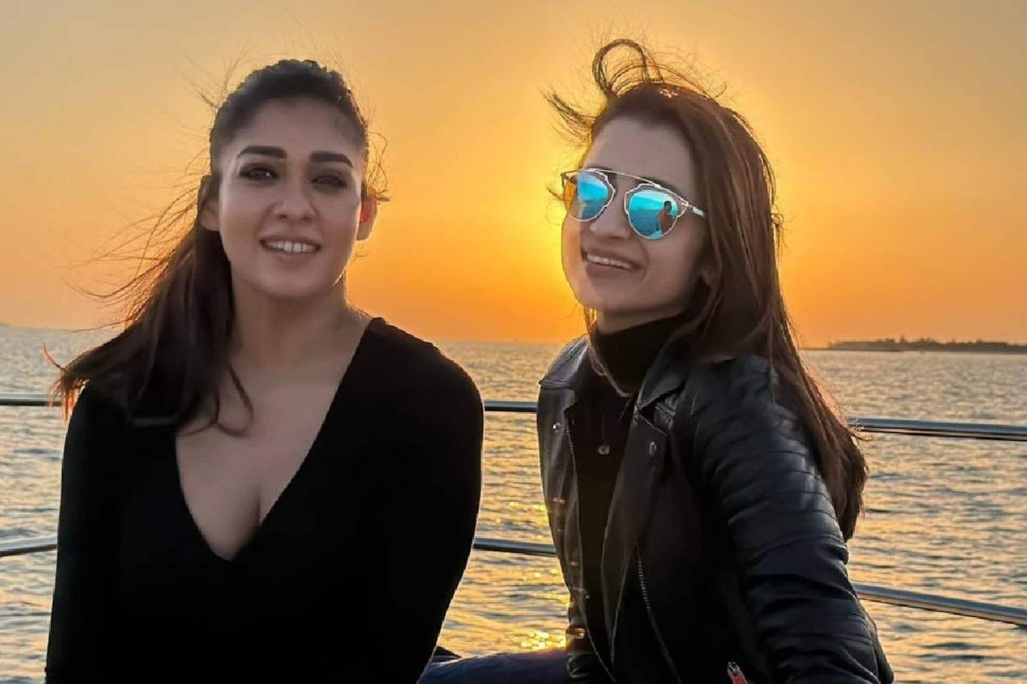 തൃഷ ഇല്ലെങ്കിൽ നയൻ‌താര അല്ല; ഇവിടെ അവർ രണ്ടുപേരുമുണ്ട്; ചിത്രം ഏറ്റുപിടിച്ച് സോഷ്യൽ മീഡിയ