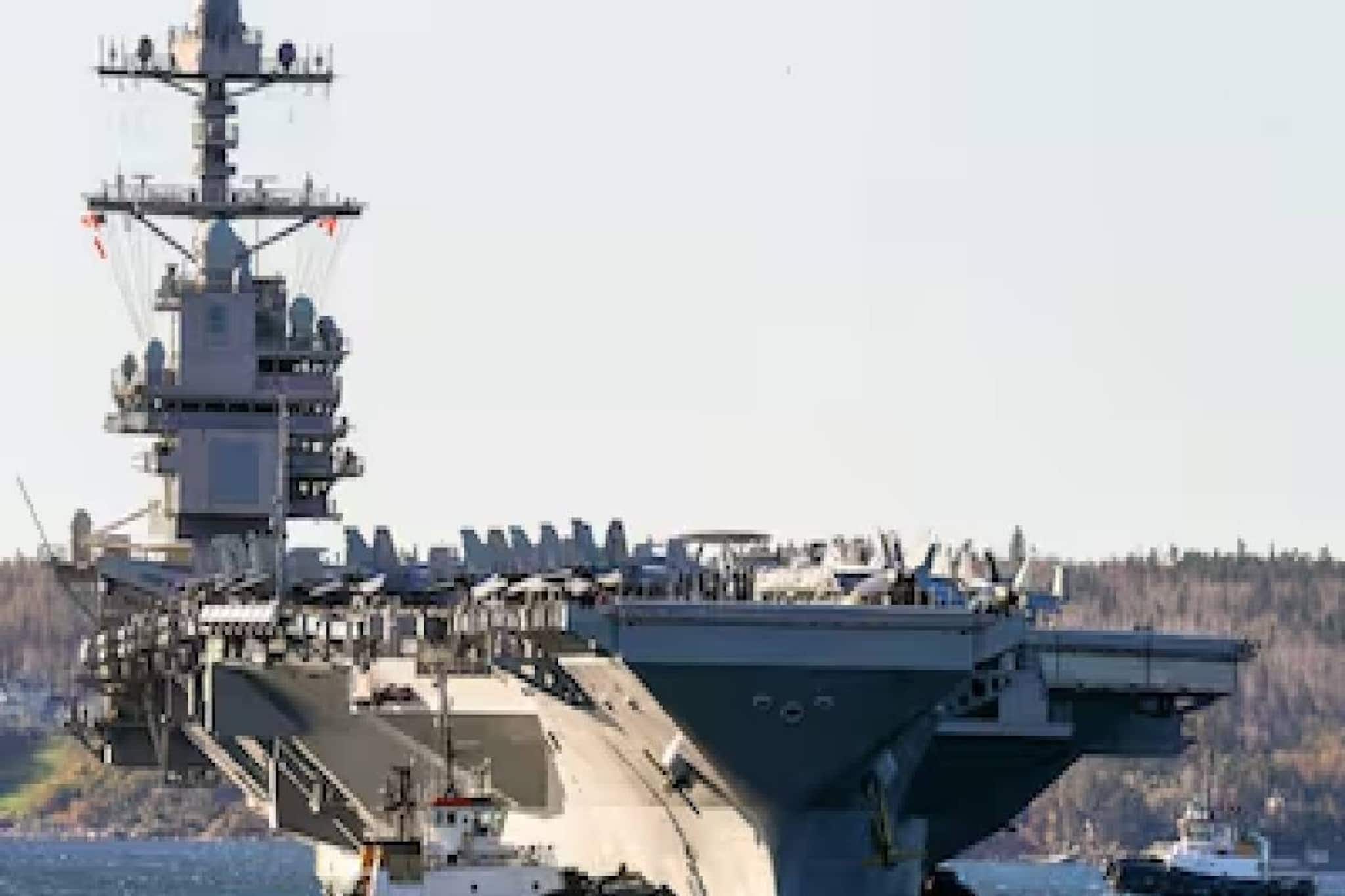 ഇന്ധനമില്ലാതെ 25 വര്‍ഷം! യുഎസ് നാവികസേനയുടെ ഒരു ലക്ഷം ടണ്‍ ഭാരമുള്ള ഫോര്‍ഡ് ക്ലാസ് വിമാനവാഹിനിക്കപ്പല്‍