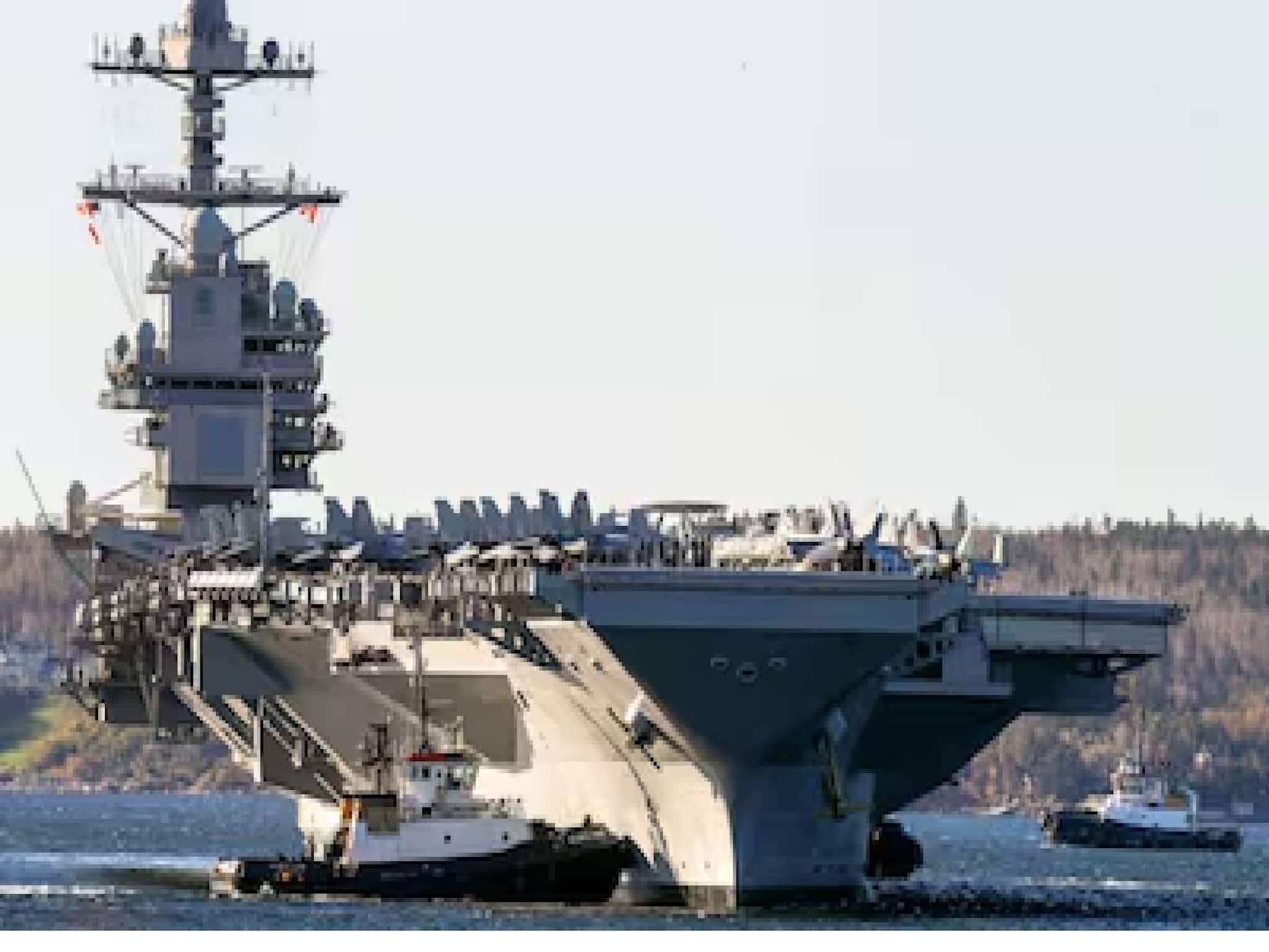 ഇന്ധനമില്ലാതെ 25 വര്‍ഷം! യുഎസ് നാവികസേനയുടെ ഒരു ലക്ഷം ടണ്‍ ഭാരമുള്ള ഫോര്‍ഡ് ക്ലാസ് വിമാനവാഹിനിക്കപ്പല്‍