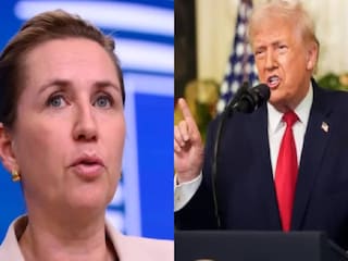 ഡെൻമാർക്ക് പ്രധാനമന്ത്രി മെറ്റെ ഫ്രെഡറിക്സനും യുഎസ് പ്രസിഡൻ്റ് ഡൊണാൾഡ് ട്രംപും ഡെൻമാർക്ക് പ്രധാനമന്ത്രി മെറ്റെ ഫ്രെഡറിക്സനും യുഎസ് പ്രസിഡൻ്റ് ഡൊണാൾഡ് ട്രംപും