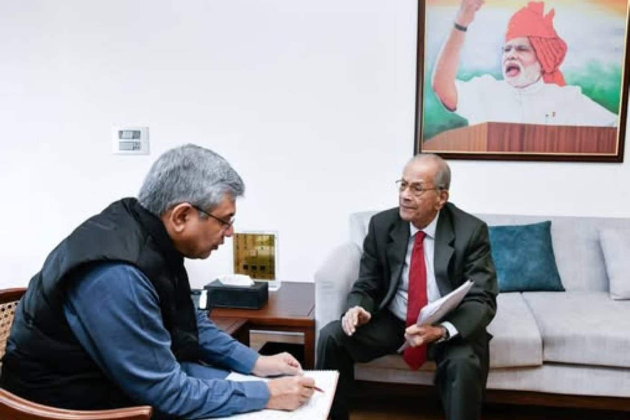 നിലമ്പൂര്‍-നഞ്ചൻകോട് റെയിൽ പാത; മെട്രോമാൻ ഇ ശ്രീധരൻ മന്ത്രി അശ്വിനി വൈഷ്ണവുമായി ചർ‌ച്ച നടത്തി