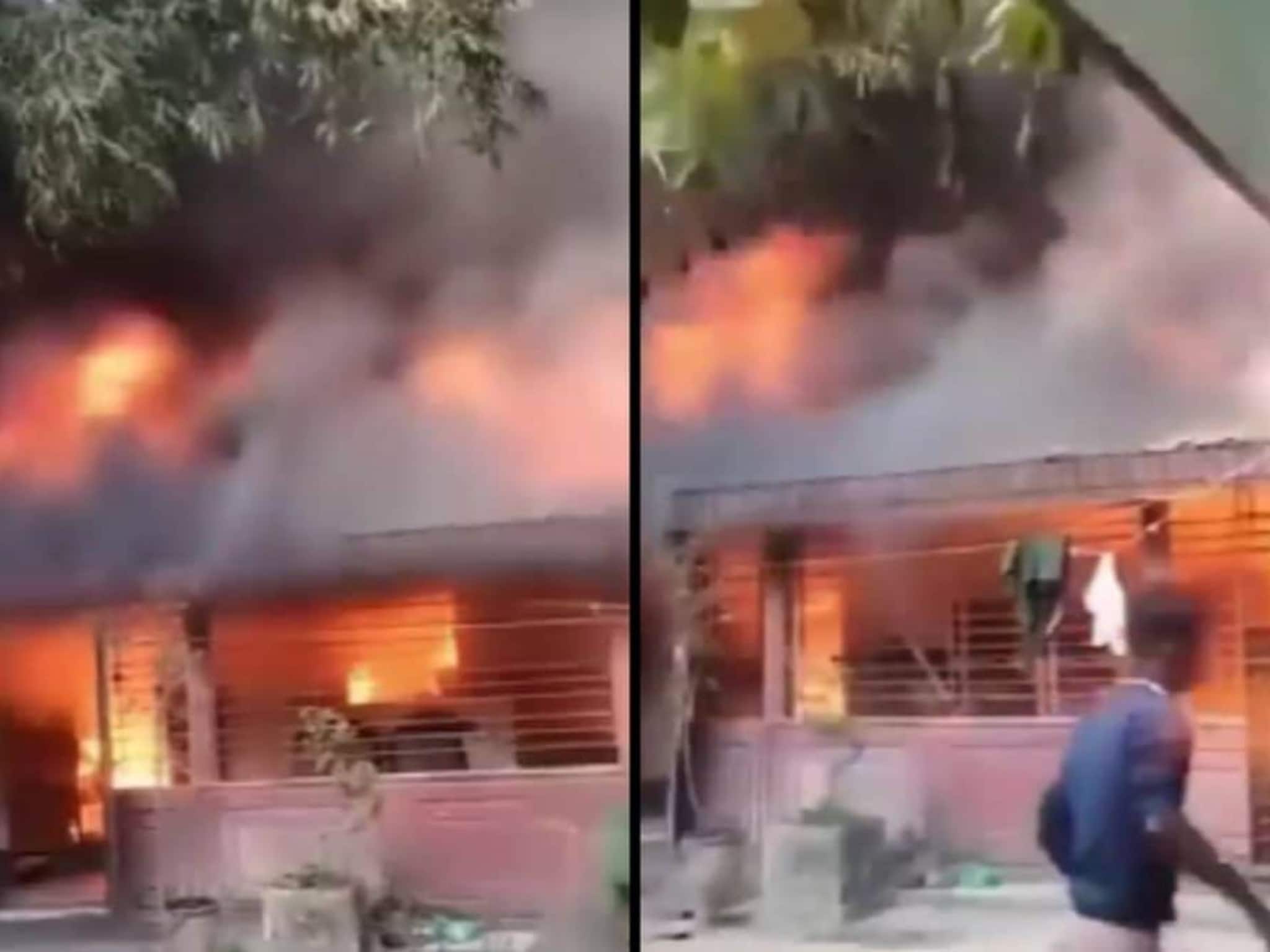 ബംഗ്ലാദേശിൽ ന്യൂനപക്ഷങ്ങൾക്കെതിരായ ആക്രമണം തുടരുന്നു: ഹിന്ദു അധ്യാപകൻ്റെ വീട് തീയിട്ടു നശിപ്പിച്ചു