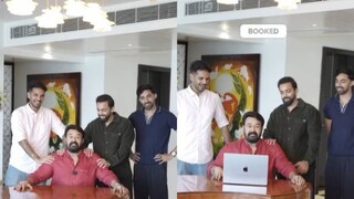 'ചത്താ പച്ച' ആദ്യ ടിക്കറ്റ് ബുക്ക് ചെയ്യുന്ന മോഹൻലാൽ