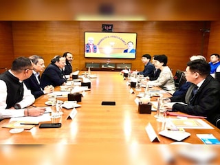 ചൈനീസ് കമ്മ്യൂണിസ്റ്റ് പാർട്ടി പ്രതിനിധി സംഘം ബിജെപി ആസ്ഥാനത്ത് 