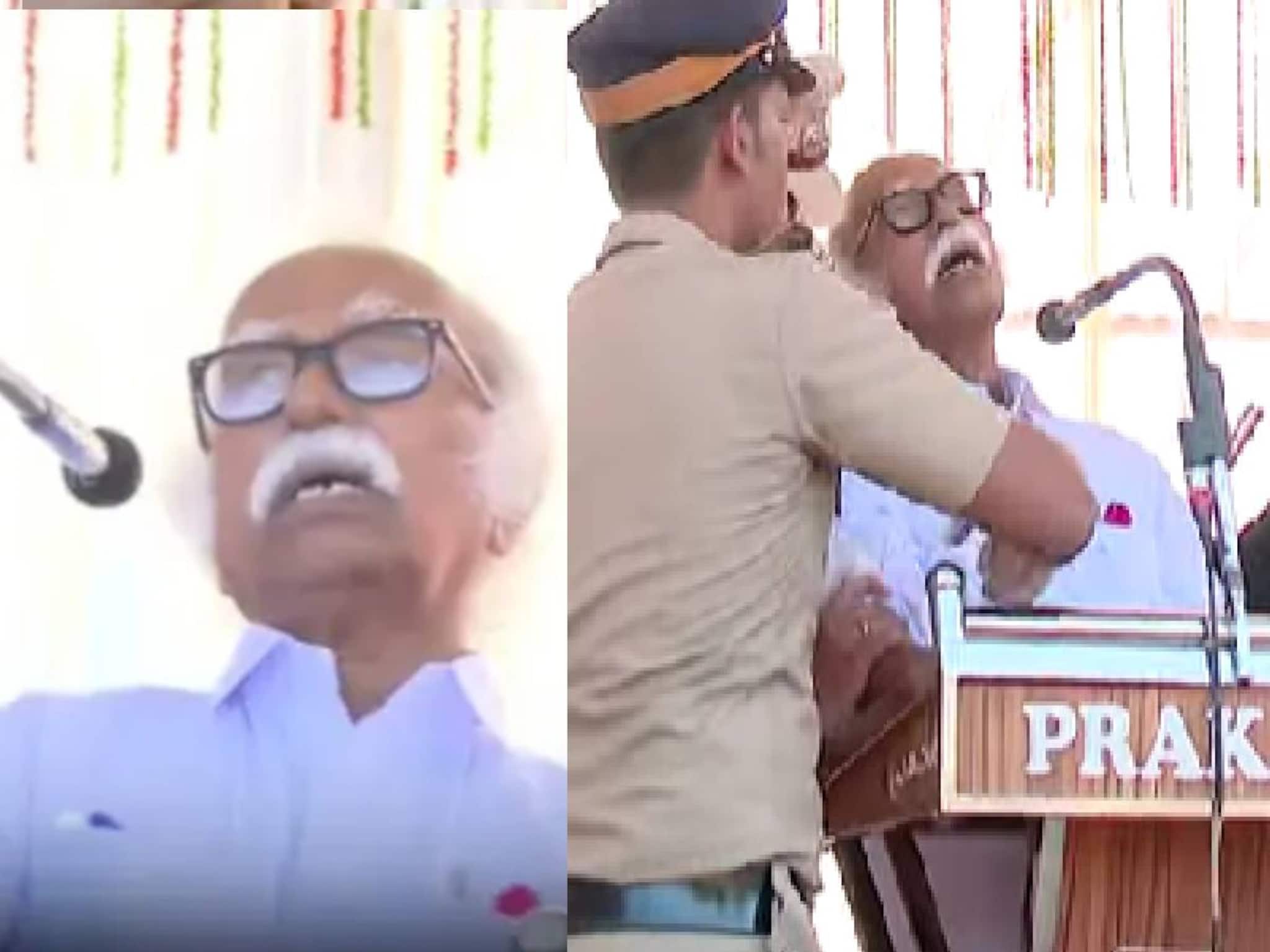 റിപ്പബ്ലിക് ദിന പരിപാടിക്കിടെ മന്ത്രി കടന്നപ്പള്ളി രാമചന്ദ്രൻ കുഴഞ്ഞുവീണു