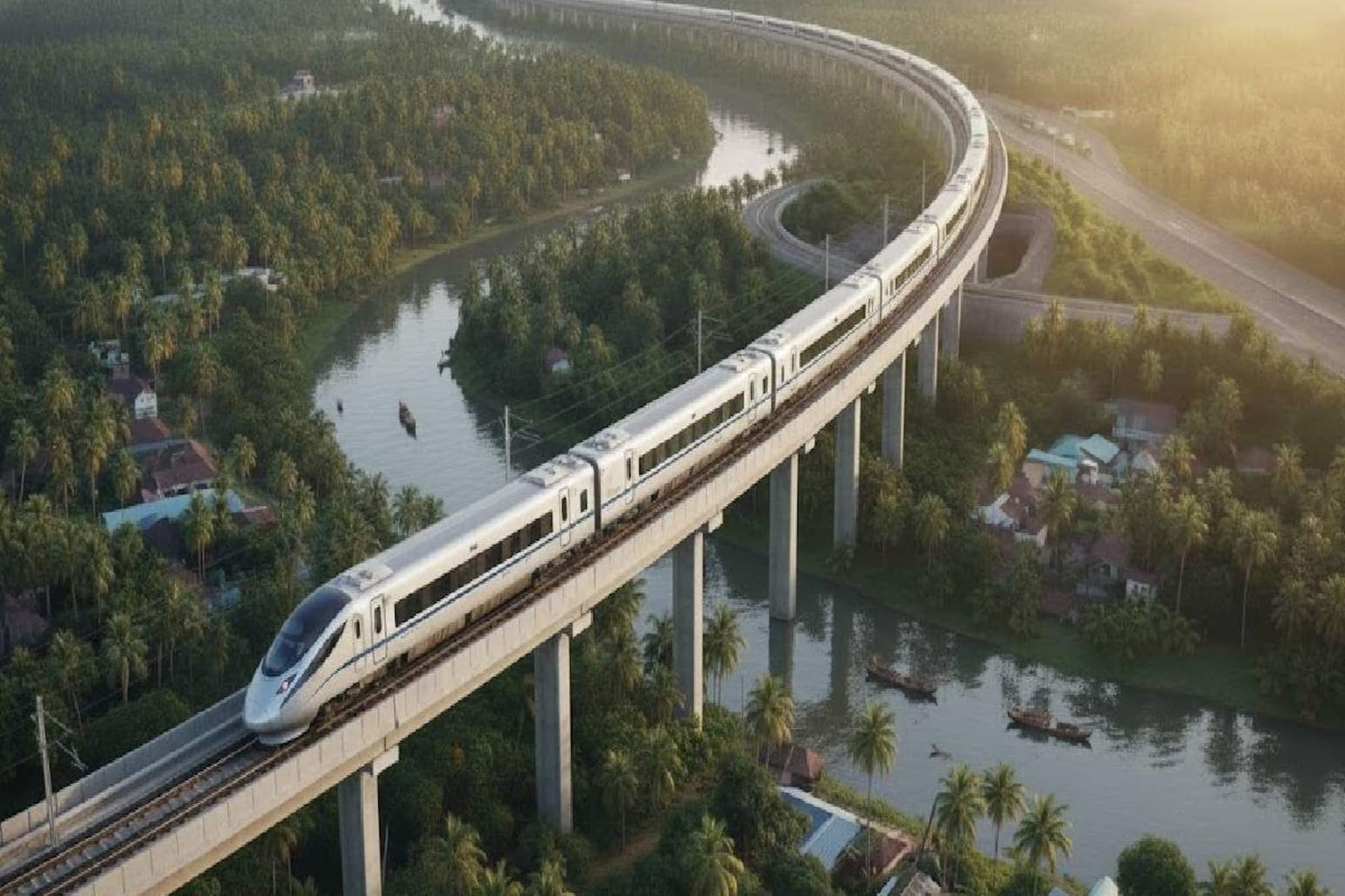 K Rail വരില്ല;പകരം തിരുവനന്തപുരം- കാസർഗോഡ് അതിവേഗ റെയിൽ പാത K Rail വരില്ല;പകരം തിരുവനന്തപുരം- കാസർഗോഡ് അതിവേഗ റെയിൽ പാത