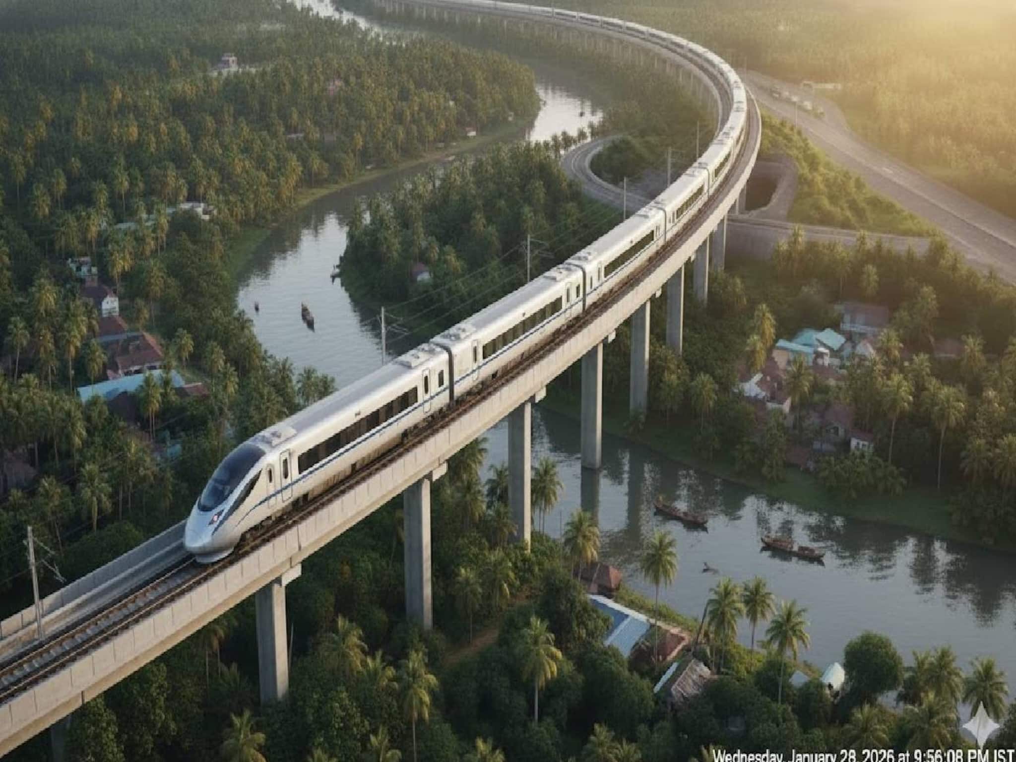 K Rail വരില്ല;പകരം തിരുവനന്തപുരം- കാസർഗോഡ് അതിവേഗ റെയിൽ പാത