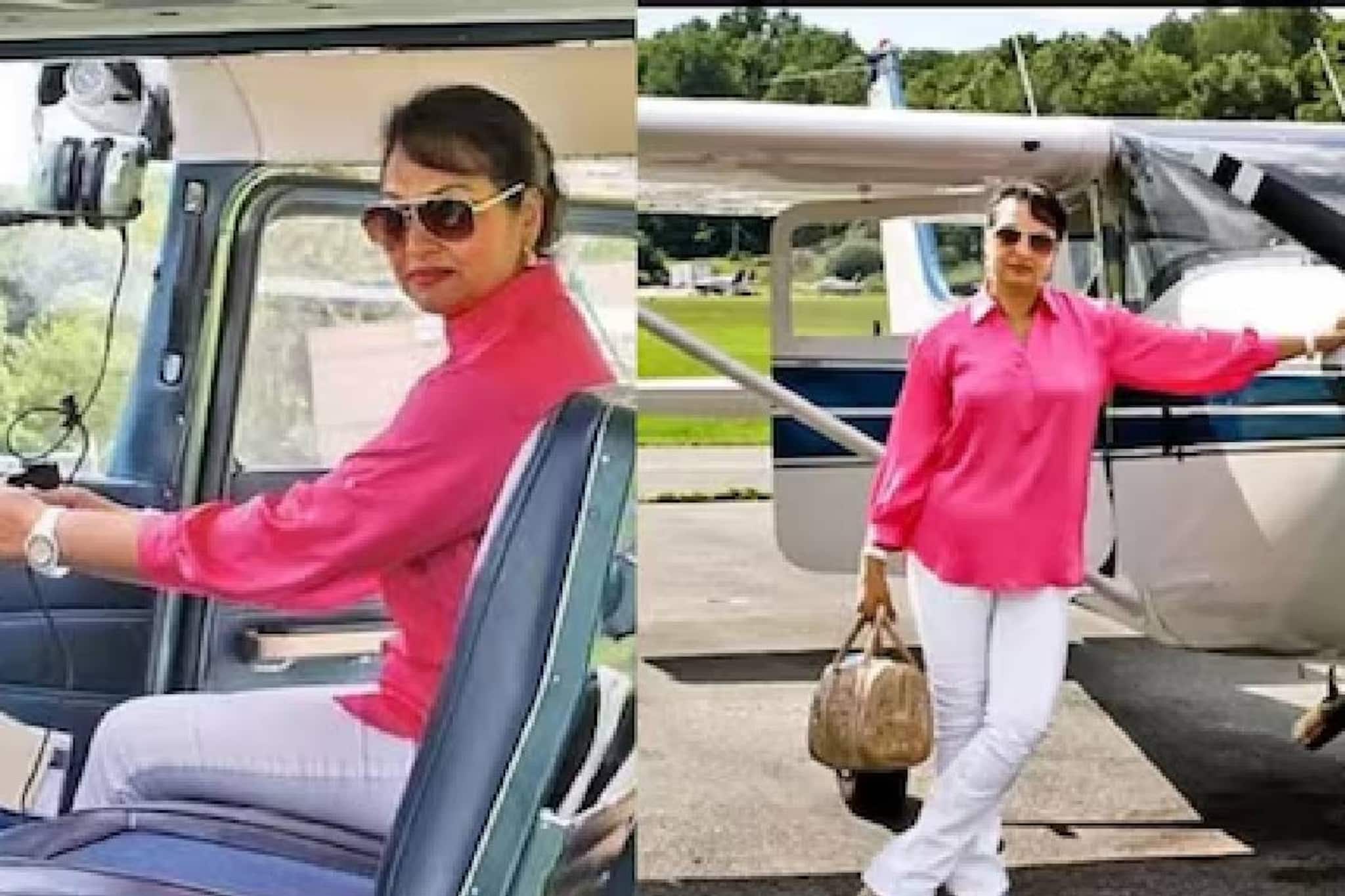 പണ്ടേ പയറ്റി തെളിഞ്ഞതാ; 63-ാം വയസിൽ വിമാനം പറത്തുന്ന മമ്മൂട്ടി നായിക പണ്ടേ പയറ്റി തെളിഞ്ഞതാ; 63-ാം വയസിൽ വിമാനം പറത്തുന്ന മമ്മൂട്ടി നായിക