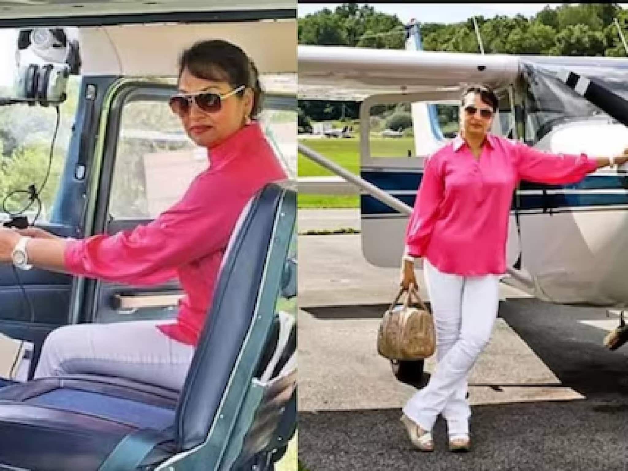 പണ്ടേ പയറ്റി തെളിഞ്ഞതാ; 63-ാം വയസിൽ വിമാനം പറത്തുന്ന മമ്മൂട്ടി നായിക