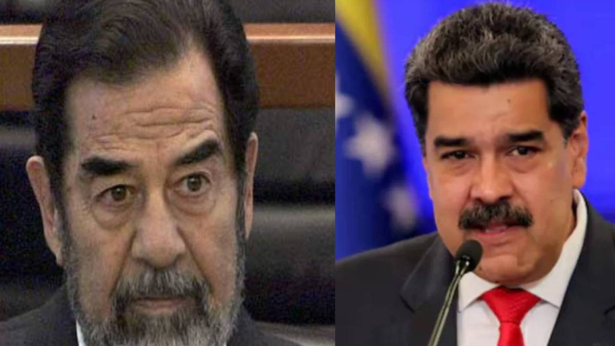 സദ്ദാം ഹുസൈനും വെനിസ്വലയിലെ നിക്കോളാസ് മഡുറോയും; അമേരിക്കൻ അധിനിവേശത്തിലെ സമാനതകൾ