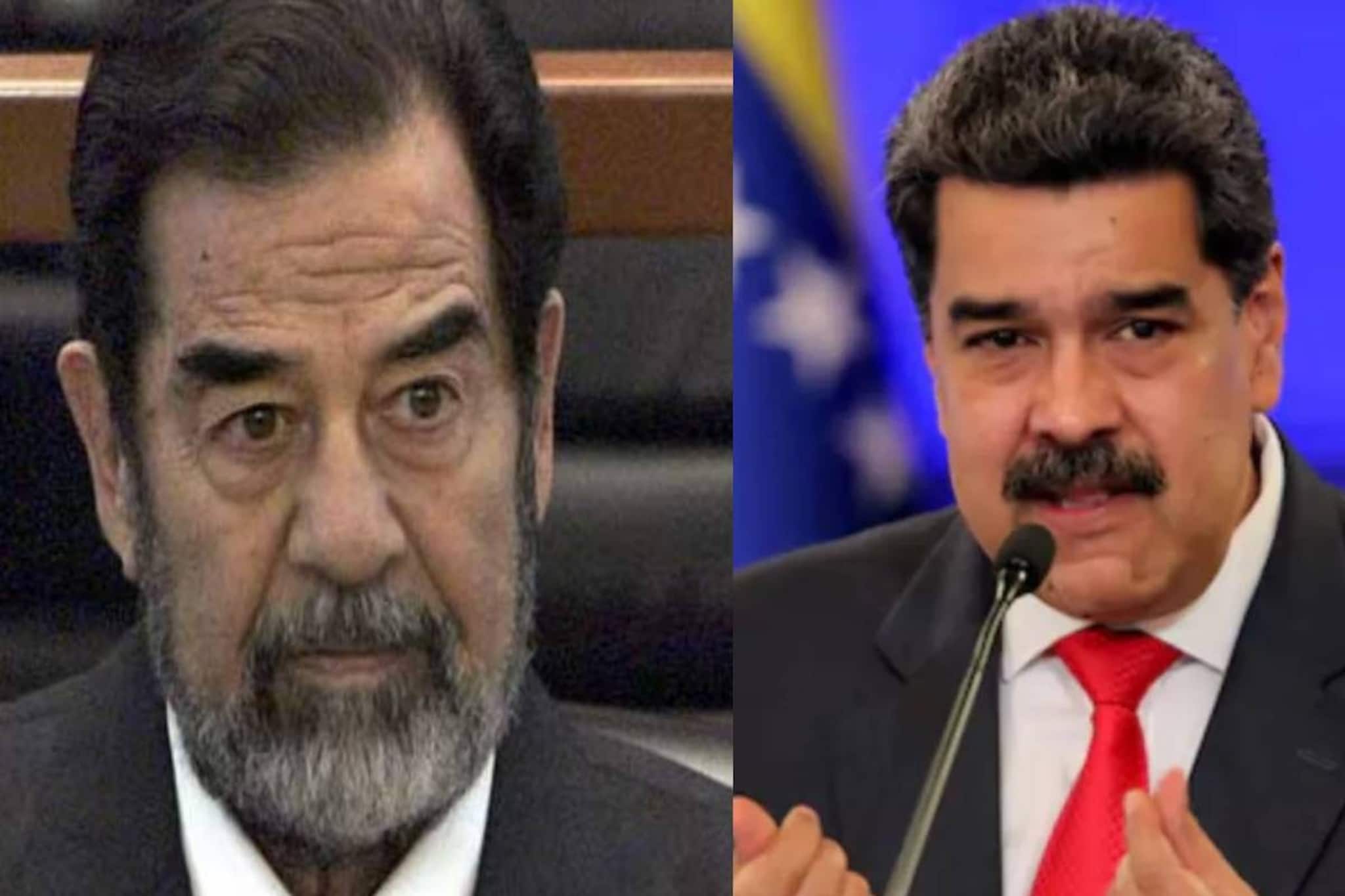 സദ്ദാം ഹുസൈനും വെനിസ്വലയിലെ നിക്കോളാസ് മഡുറോയും; അമേരിക്കൻ അധിനിവേശത്തിലെ സമാനതകൾ സദ്ദാം ഹുസൈനും വെനിസ്വലയിലെ നിക്കോളാസ് മഡുറോയും; അമേരിക്കൻ അധിനിവേശത്തിലെ സമാനതകൾ