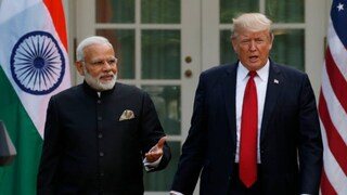 പ്രധാനമന്ത്രി നരേന്ദ്ര മോദി യുഎസ് പ്രസിഡ‍ന്റ് ഡോണള്‍ഡ് ട്രംപിനൊപ്പം (Photo: Reuters/File)