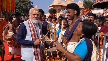 പ്രധാനമന്ത്രി എക്സിൽ പങ്കുവച്ച് വീഡിയോയിൽ നിന്ന് പ്രധാനമന്ത്രി എക്സിൽ പങ്കുവച്ച് വീഡിയോയിൽ നിന്ന്