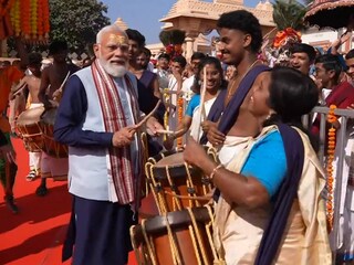 പ്രധാനമന്ത്രി എക്സിൽ പങ്കുവച്ച് വീഡ‍ിയോയിൽ‌ നിന്ന് 