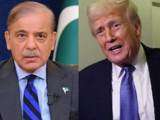 പാക് പ്രധാനമന്ത്രി ഷെഹബാസ് ഷെരീഫ്, യുഎസ് പ്രസിഡ‍ൻ‌റ് ഡോണൾഡ് ട്രംപ്  (Photos: Reuters)