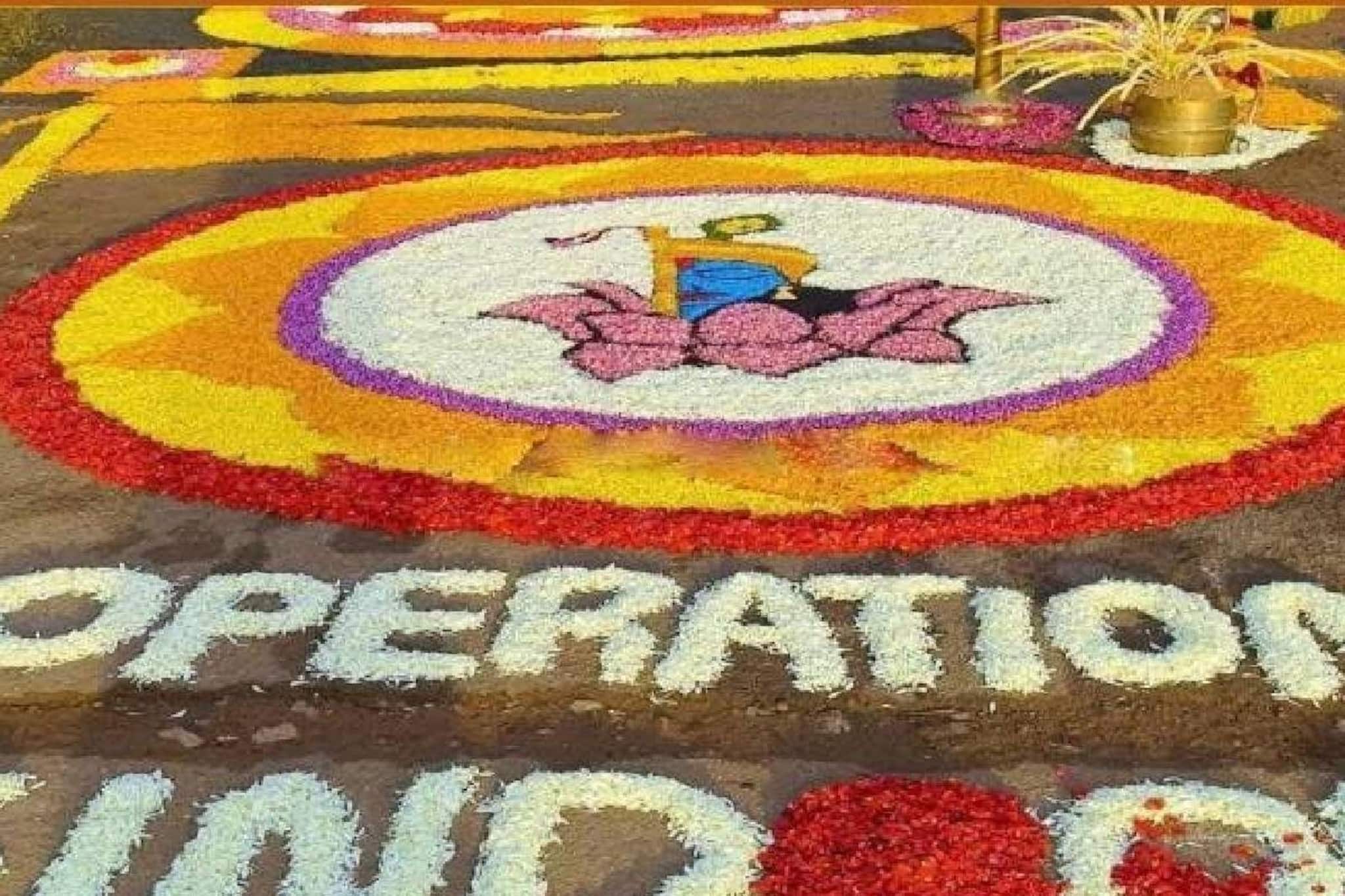 കൊല്ലത്ത് 'ഓപ്പറേഷൻ സിന്ദൂർ' പൂക്കളത്തിന് പരാതി നൽകിയ ക്ഷേത്രസമിതിയെ നിലംപരിശാക്കി സംഘപരിവാറിന് തകർപ്പൻ ജയം