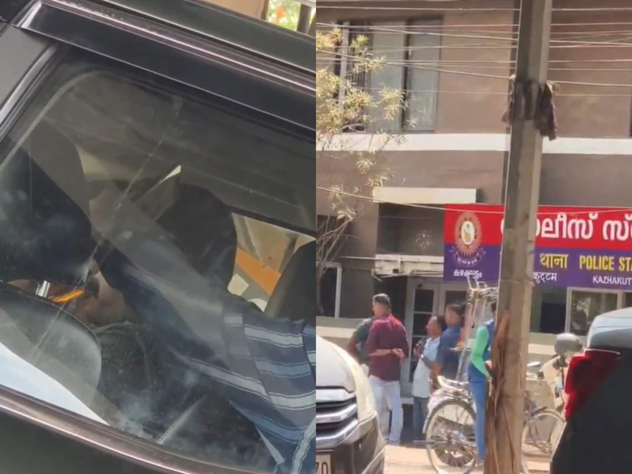 പോലീസ് സ്റ്റേഷന് മുന്നിൽ നിർത്തിയിട്ട കാറിൽ മദ്യപാനം; 6 പോലീസ് ഉദ്യോഗസ്ഥർക്ക് സസ്‌പെൻഷൻ