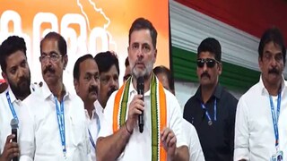 മഹാപഞ്ചായത്തിൽ രാഹുൽ ഗാന്ധി സംസാരിക്കുന്നു മഹാപഞ്ചായത്തിൽ രാഹുൽ ഗാന്ധി സംസാരിക്കുന്നു