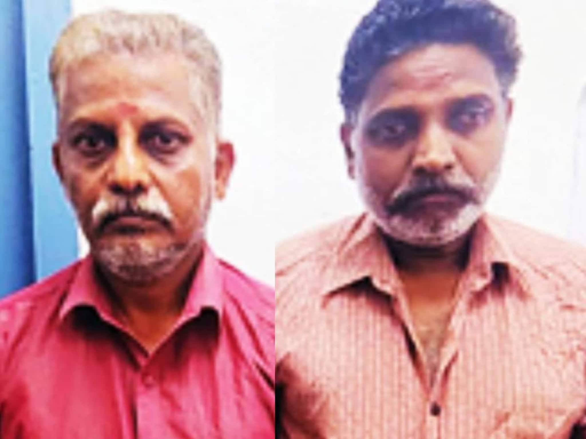 ശബരിമല ഭണ്ഡാരത്തിൽനിന്ന് വിദേശ കറൻസിയും സ്വർണവും വായ്ക്കുള്ളിലാക്കി കടത്തിയ രണ്ട് ജീവനക്കാർ പിടിയിൽ ശബരിമല ഭണ്ഡാരത്തിൽനിന്ന് വിദേശ കറൻസിയും സ്വർണവും വായ്ക്കുള്ളിലാക്കി കടത്തിയ രണ്ട് ജീവനക്കാർ പിടിയിൽ