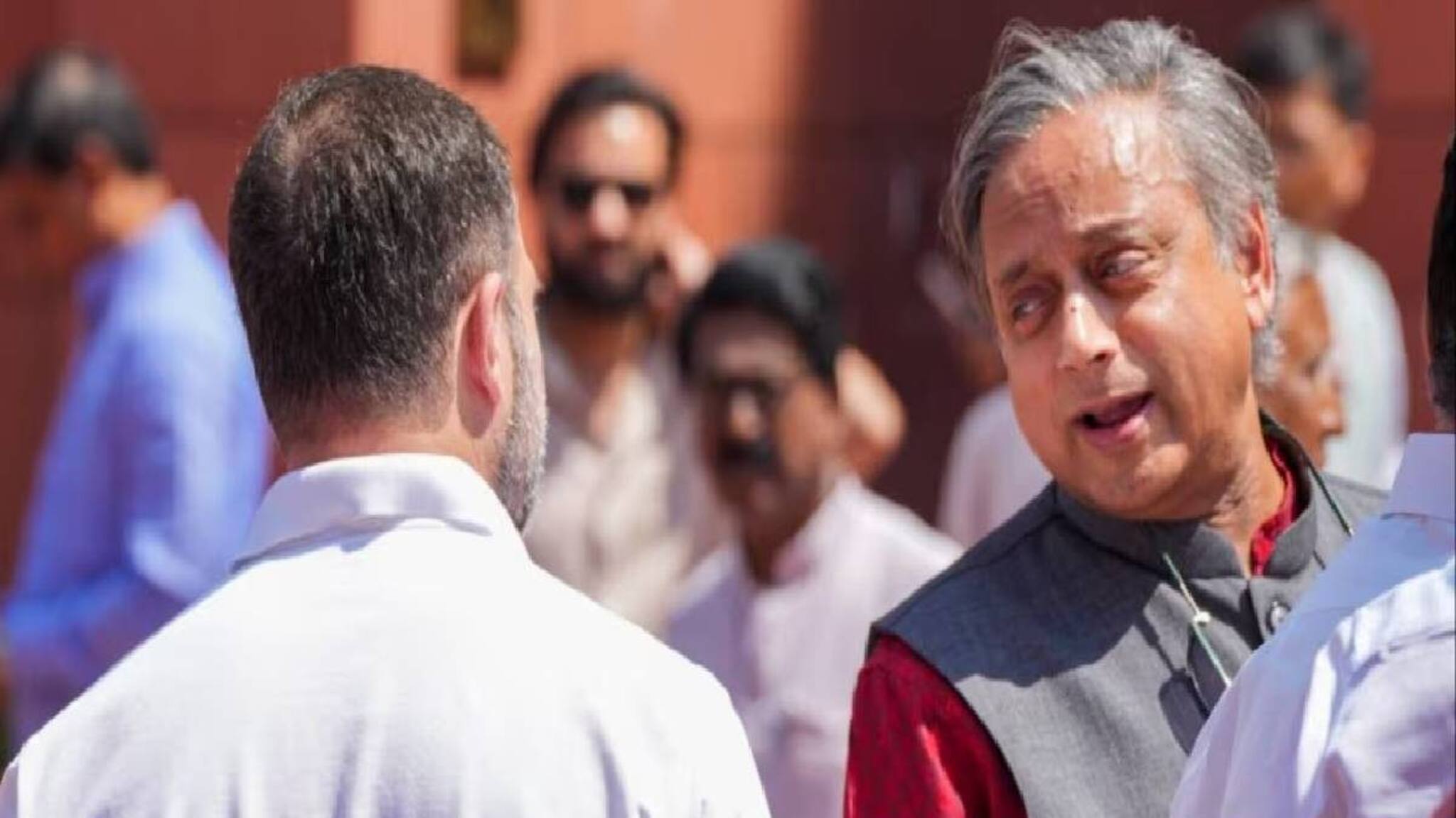 'നല്ല ചർച്ച, പുതിയ ജോലിയൊന്നും നോക്കുന്നില്ല': രാഹുൽ ഗാന്ധിയുമായി കൂടിക്കാഴ്ചയ്ക്ക് ശേഷം ശശി തരൂർ