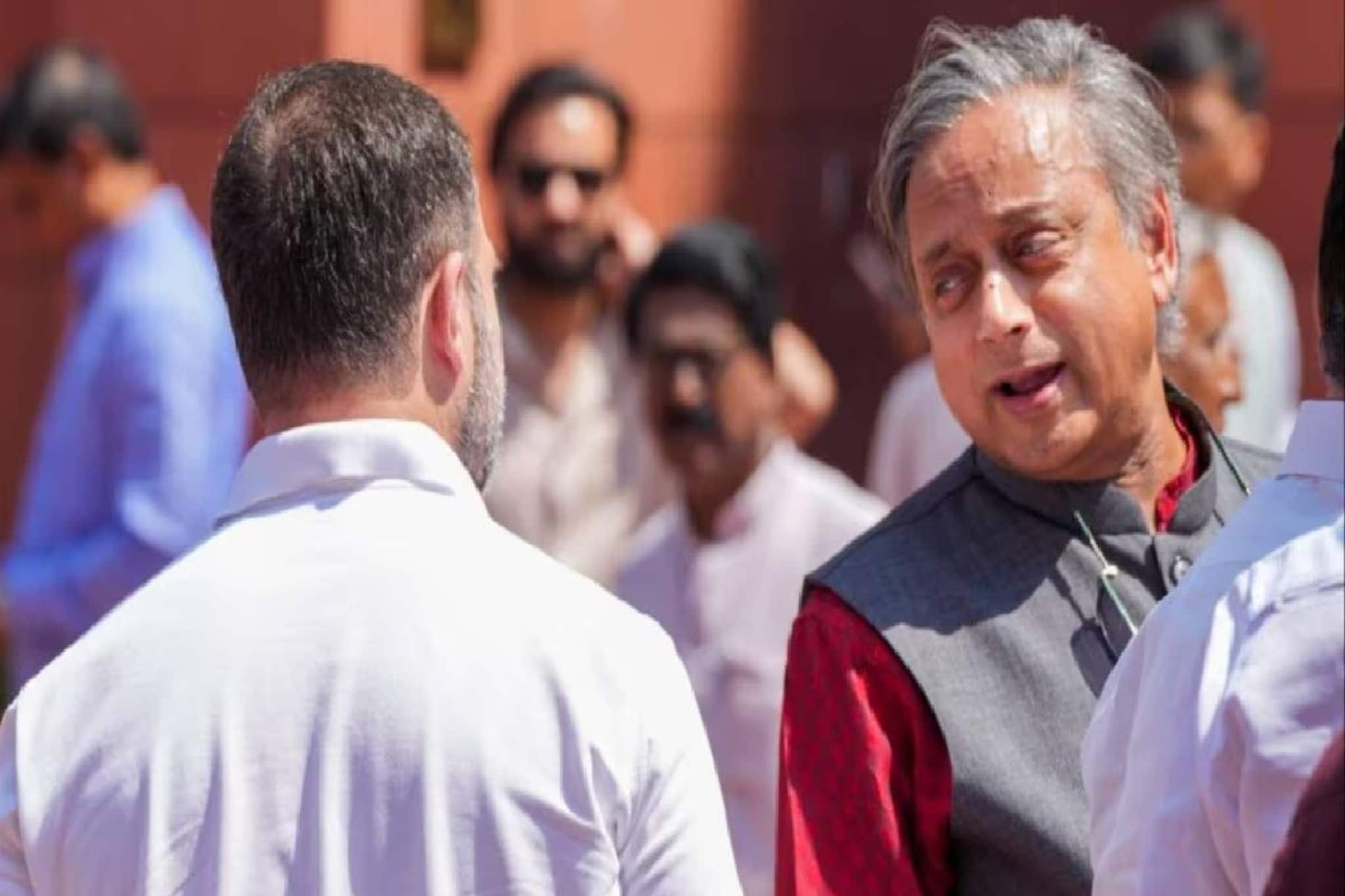 'നല്ല ചർച്ച, പുതിയ ജോലിയൊന്നും നോക്കുന്നില്ല': രാഹുൽ ഗാന്ധിയുമായി കൂടിക്കാഴ്ചയ്ക്ക് ശേഷം ശശി തരൂർ 'നല്ല ചർച്ച, പുതിയ ജോലിയൊന്നും നോക്കുന്നില്ല': രാഹുൽ ഗാന്ധിയുമായി കൂടിക്കാഴ്ചയ്ക്ക് ശേഷം ശശി തരൂർ