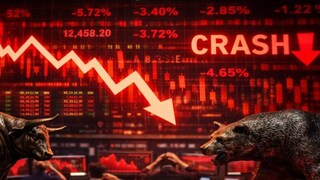 ഓഹരവിപണിയിൽ തകർ‌ച്ച