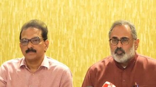 സാബു ജേക്കബ്, രാജീവ് ചന്ദ്രശേഖർ