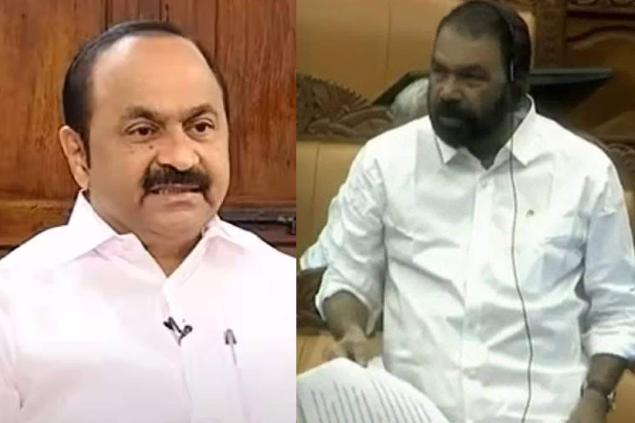 'നിയമസഭയിൽ അണ്ടർവെയർ കാണിച്ച് ഡെസ്കിനു മുകളിൽ നിന്ന് അസംബന്ധം ‌പറഞ്ഞ ഒരുത്തൻ'; വിദ്യാഭ്യാസമന്ത്രിക്കെതിരെ വി ഡി സതീശൻ