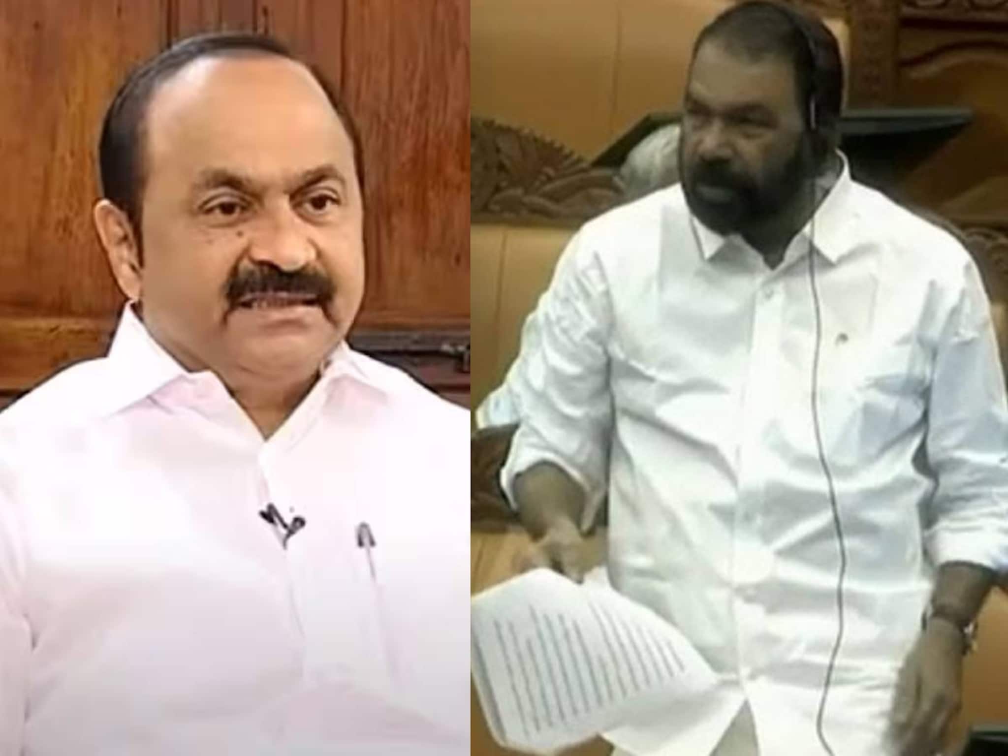 'നിയമസഭയിൽ അണ്ടർവെയർ കാണിച്ച് ഡെസ്കിനു മുകളിൽ നിന്ന് അസംബന്ധം ‌പറഞ്ഞ ഒരുത്തൻ'; വിദ്യാഭ്യാസമന്ത്രിക്കെതിരെ VD സതീശൻ