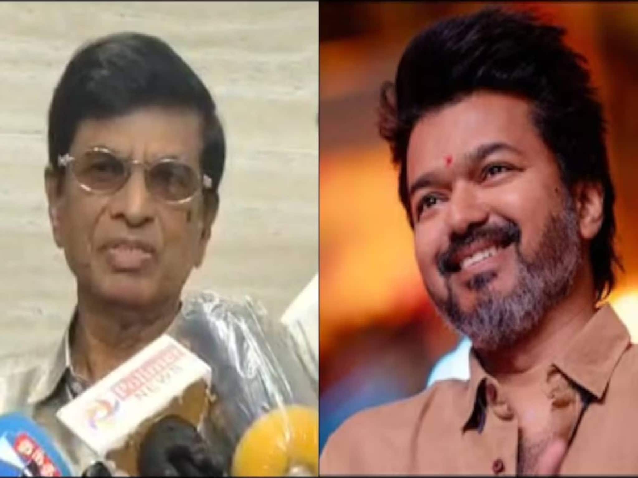 'കോൺഗ്രസിനെ പിന്തുണയ്ക്കാൻ ടിവികെ ആഗ്രഹിക്കുന്നു': സൂചന നൽകി നടൻ വിജയ്യുടെ പിതാവ് 'കോൺഗ്രസിനെ പിന്തുണയ്ക്കാൻ ടിവികെ ആഗ്രഹിക്കുന്നു': സൂചന നൽകി നടൻ വിജയ്യുടെ പിതാവ്